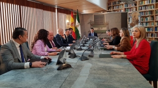 Reunión del Consejo de Gobierno de la Junta de Andalucía en el Museo de la Autonomía